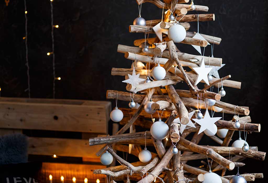 Twig Christmas Tree
