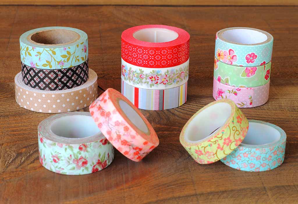 Washi Tape Family Photo