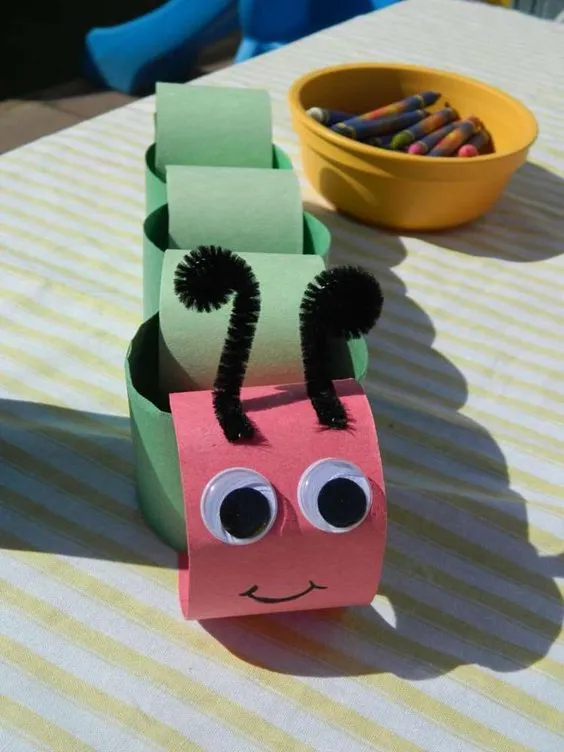 Hungry caterpillar craft