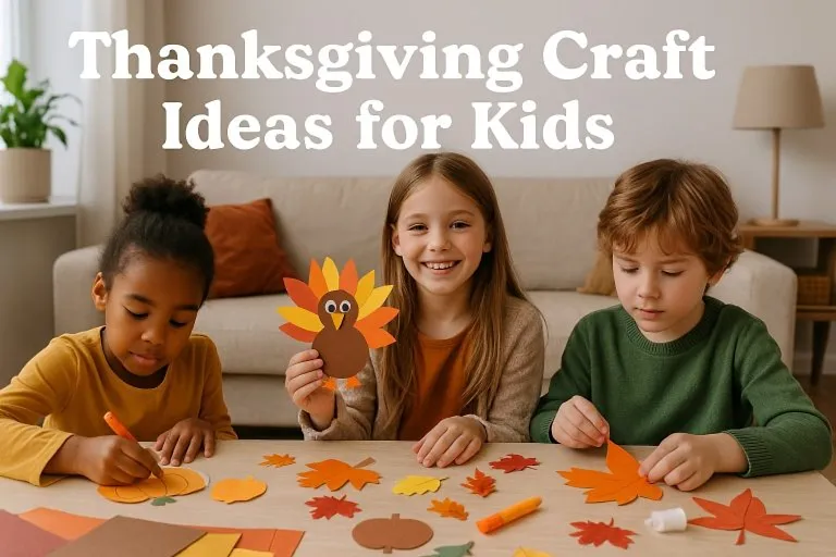 20 Fun and Easy Thanksgiving Craft Ideas for Kids