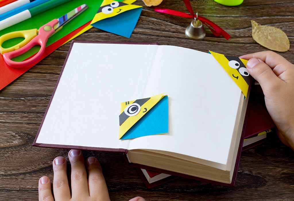 Origami bookmark