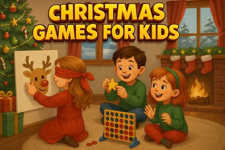 25 Easy and Fun Christmas Games for Kids