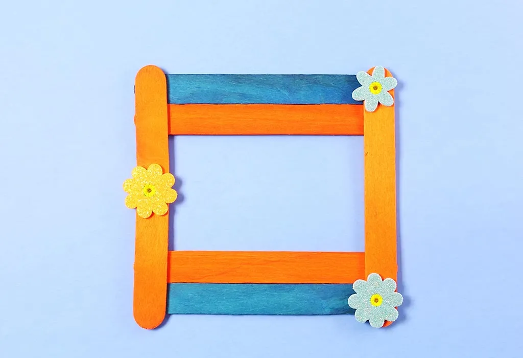 Popsicle Photo Frame