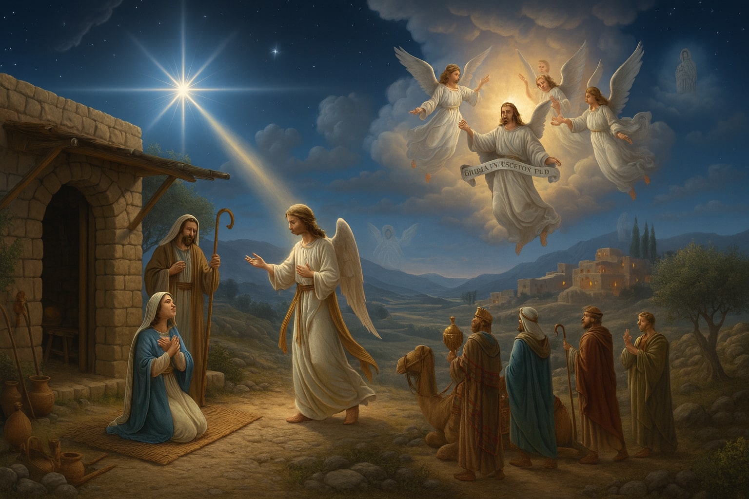 Short Story of Birth of Jesus Short Story of Birth of Jesus