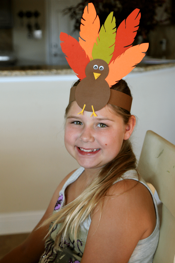 Thanksgiving Turkey Headband Craft