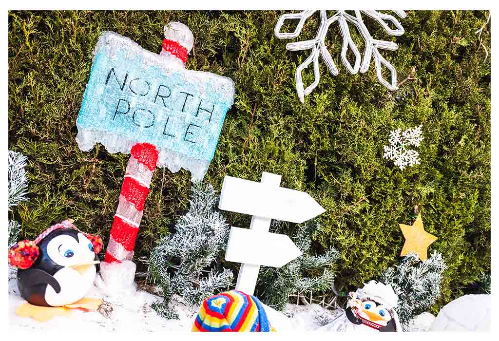 Santa Claus lives at the North Pole