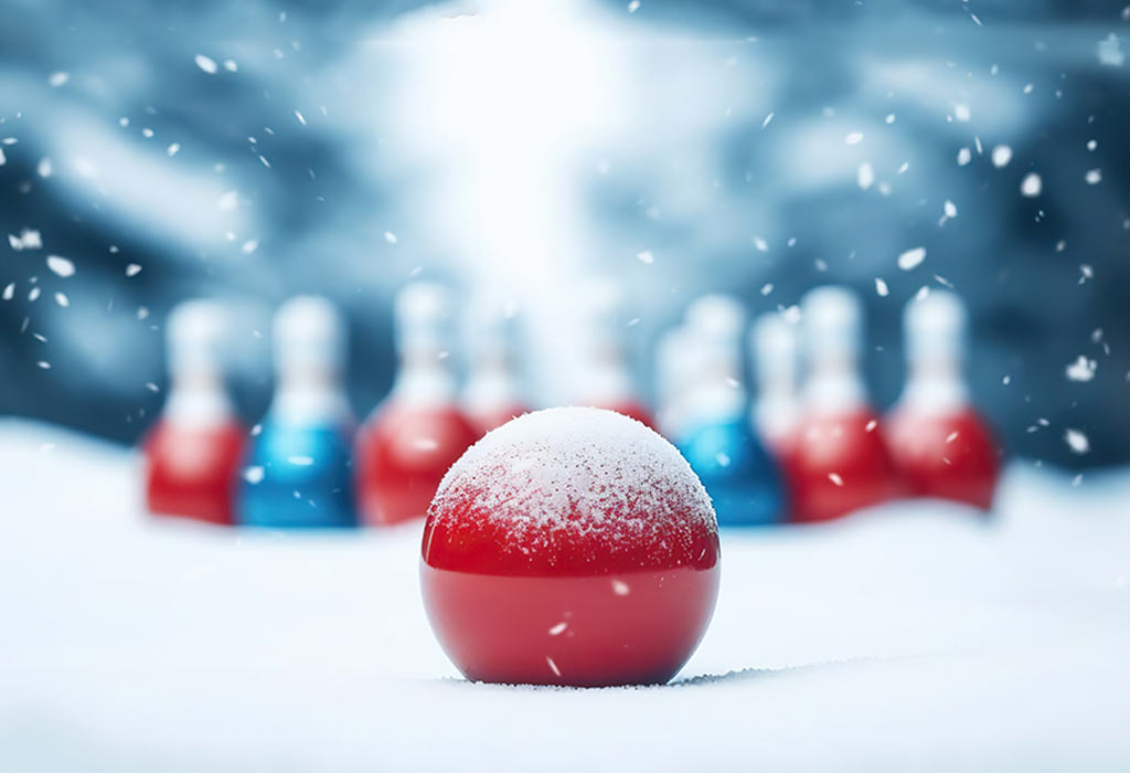 Christmas Bowling Game