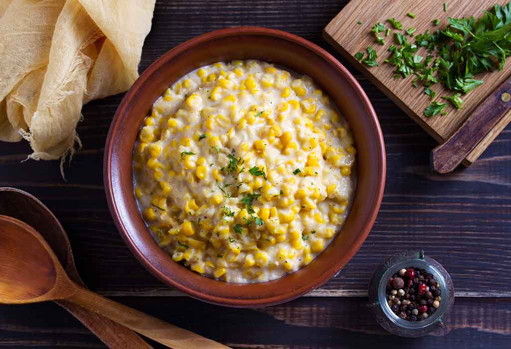 Creamed corn