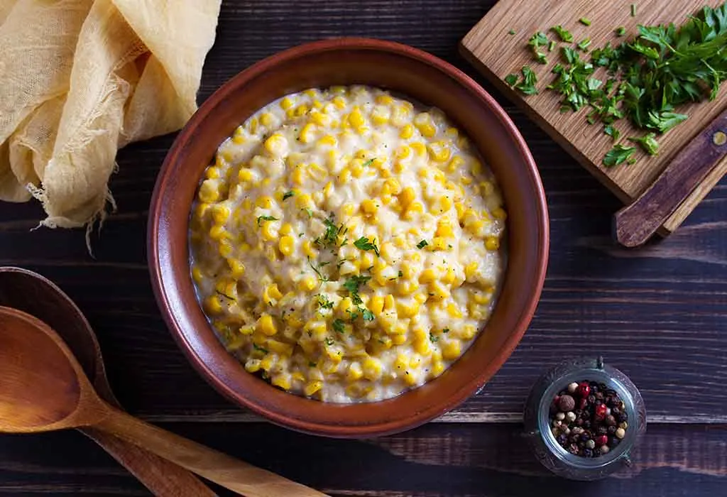 Creamed corn