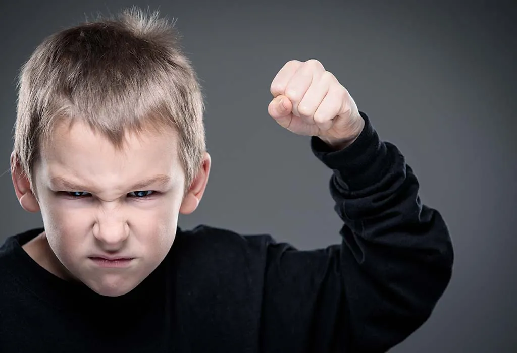 aggressive kid