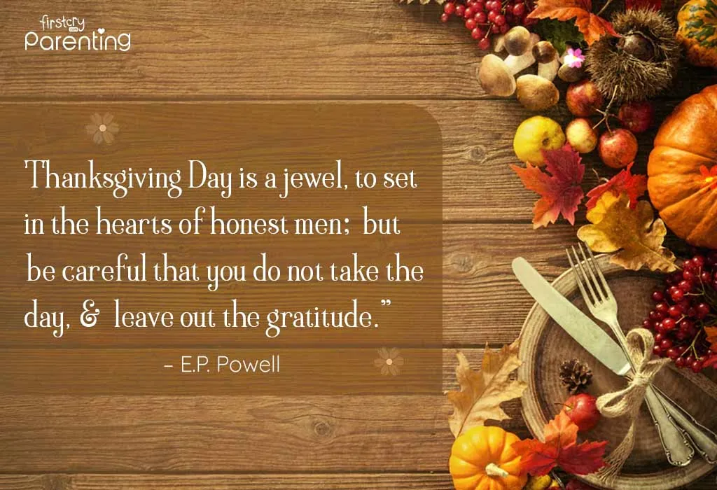 Thanksgiving Quotes