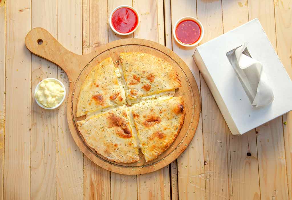 Cheese paratha