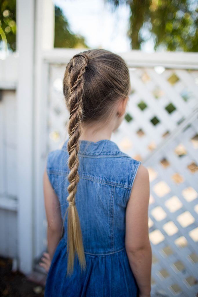 Twist and Wrap Ponytail