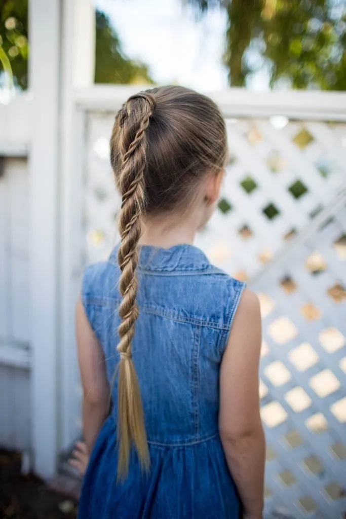 Twist and Wrap Ponytail