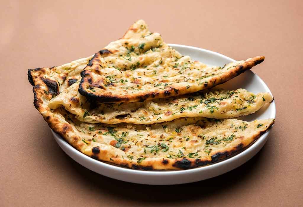 garlic roti