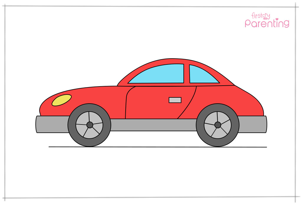 How to Draw a Car - Step by Step Drawing Tutorial - Easy Peasy and Fun-saigonsouth.com.vn