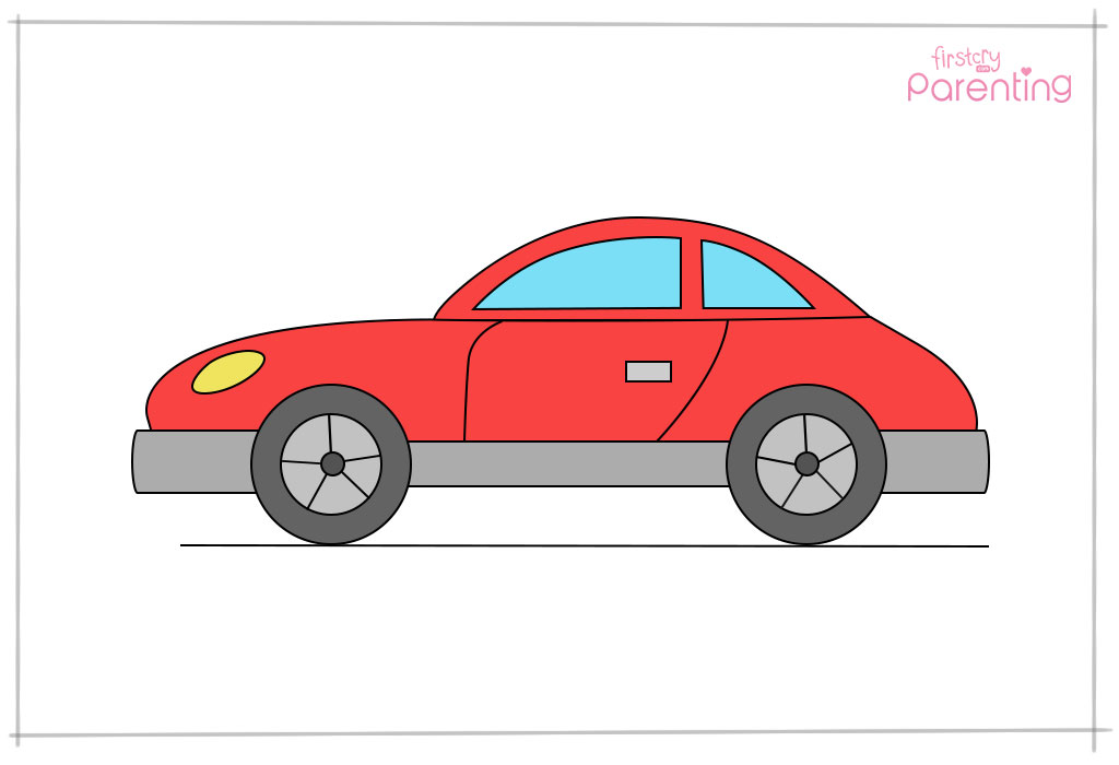 simple drawings of cars