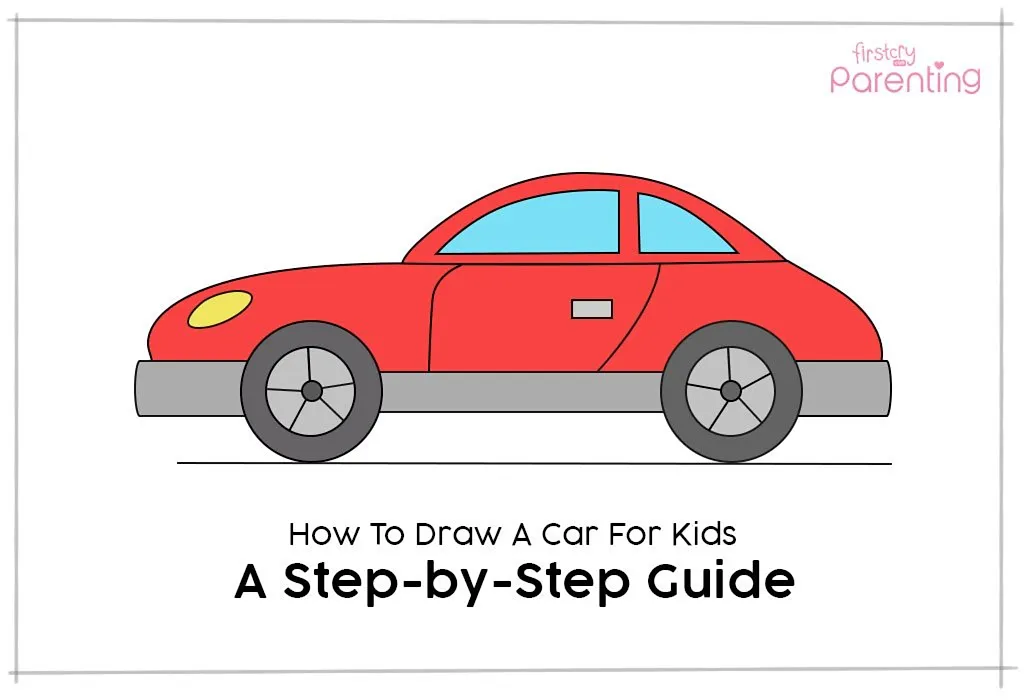 How to draw a car in some simple steps