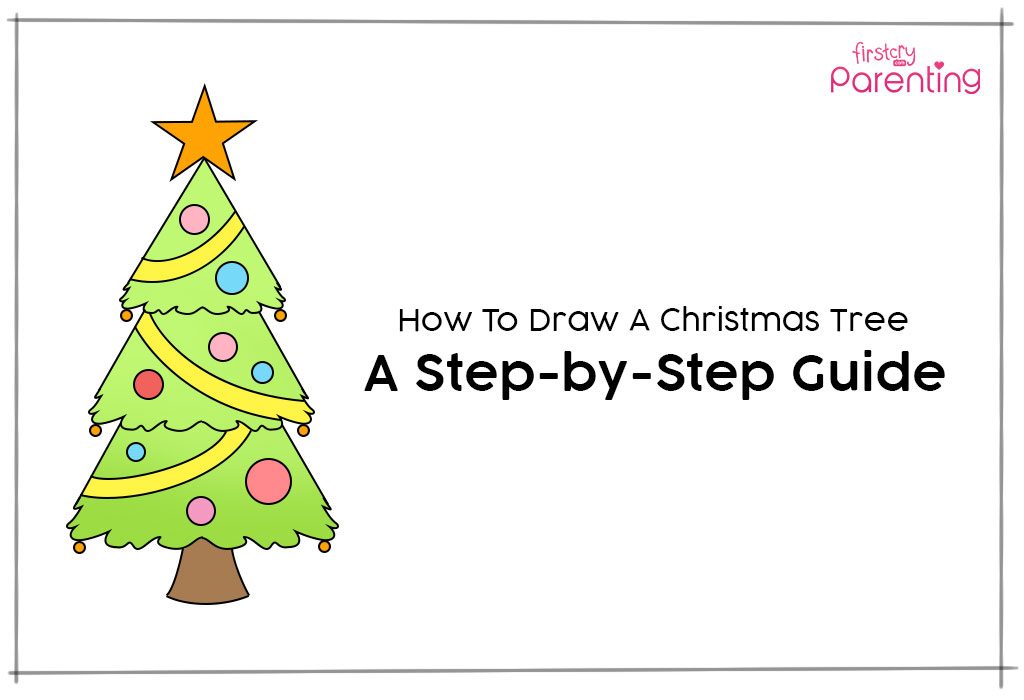 Featured image of post Christmas Tree Tree Drawing For Kids - Here&#039;s a christmas tree tutorial we found at drawing how to but this one includes some packages at the foot of it all.