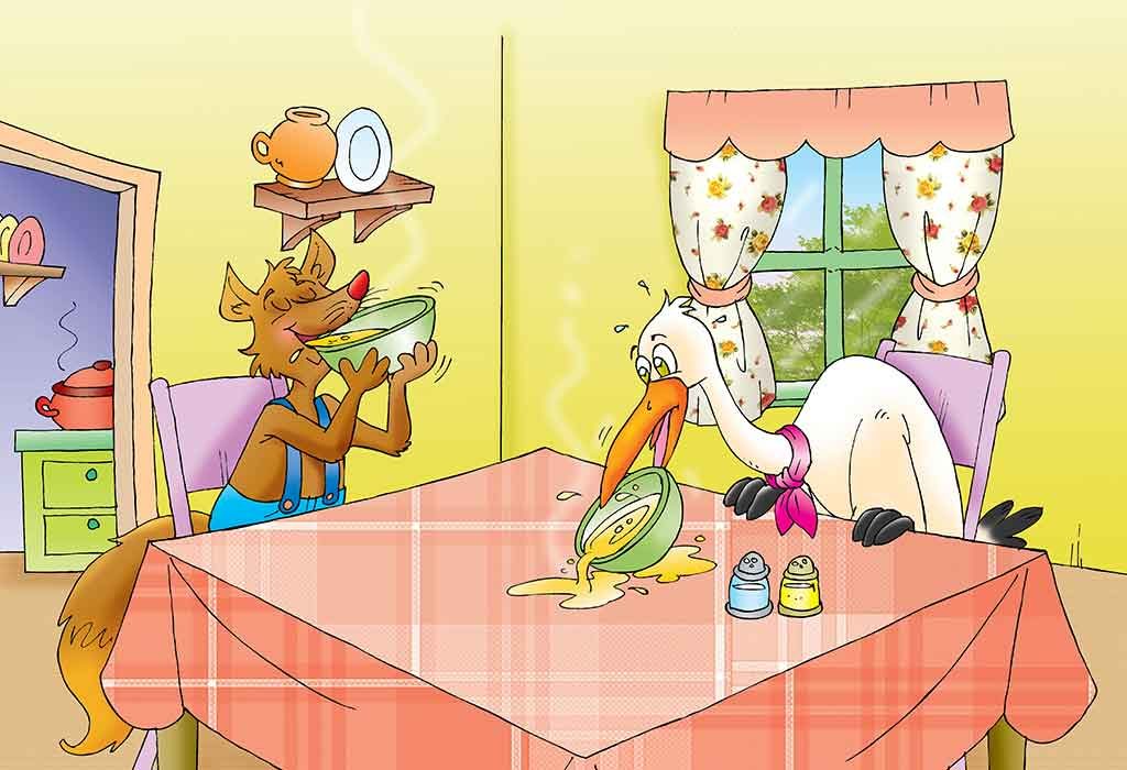 Nhấn vào ảnh để phóng to The Fox and the Stork story