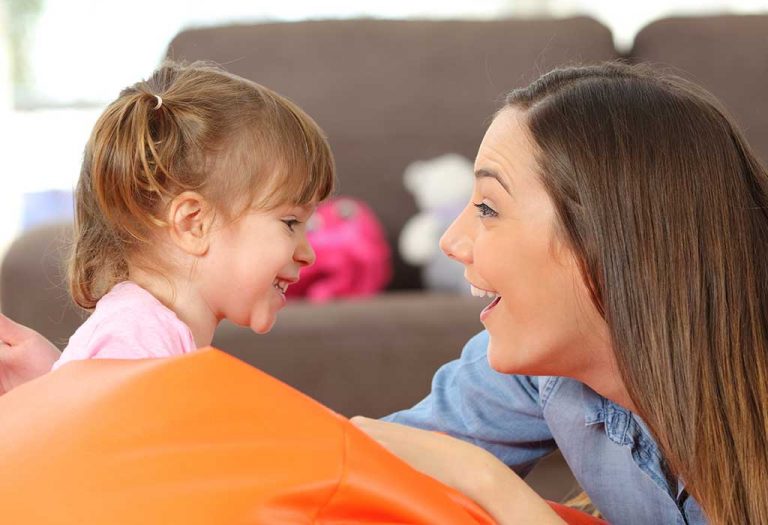 How Children Speak Largely Depends on How We Speak to Them
