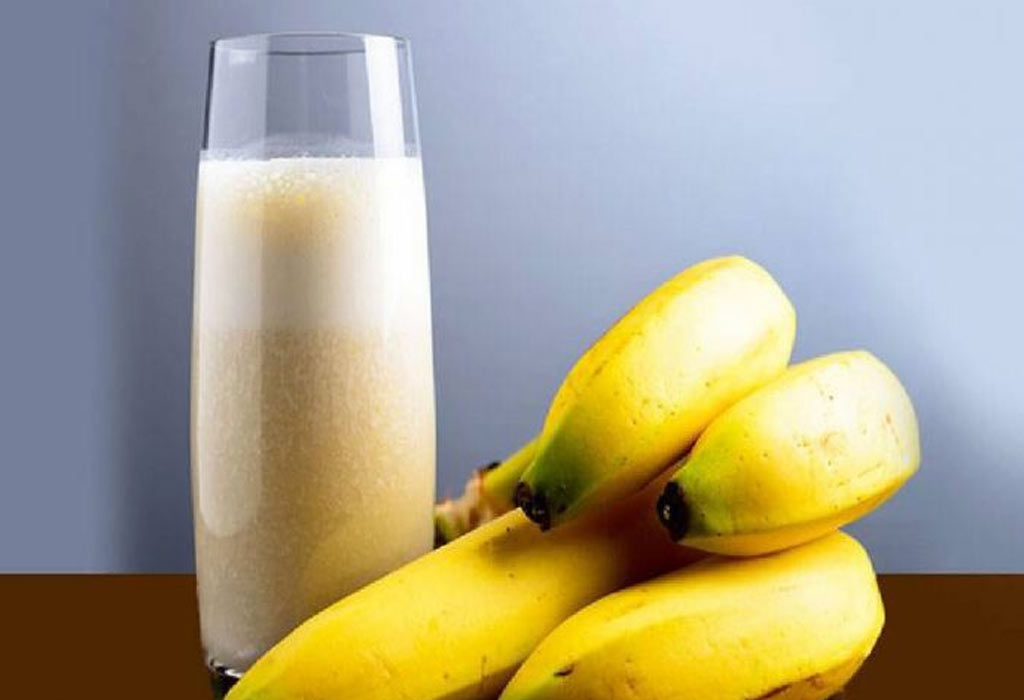 How To Make Banana Vanilla Milkshake For Toddlers Firstcry Parenting