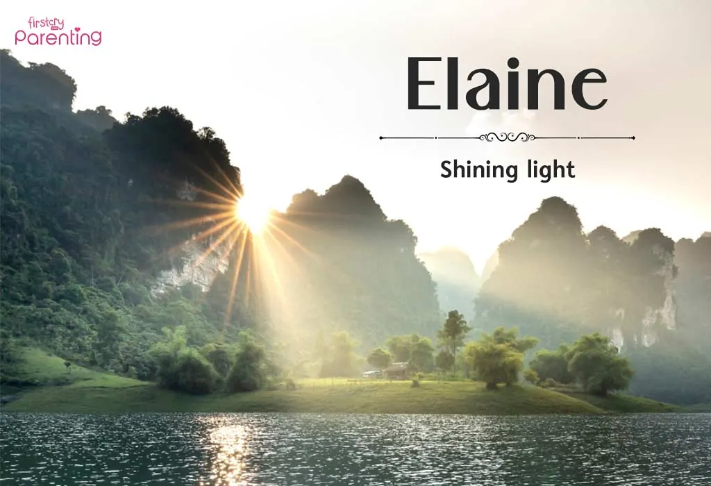 Elaine - Asian Girl Names
