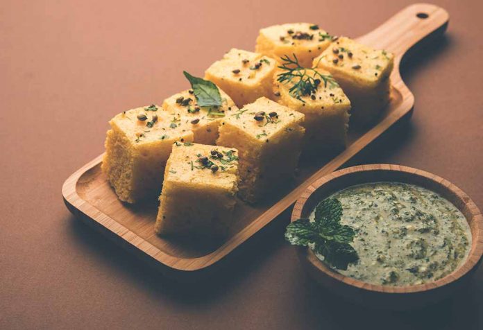 Mungdal Spinach Dhokla Recipe Mungdal Spinach Dhokla Recipe