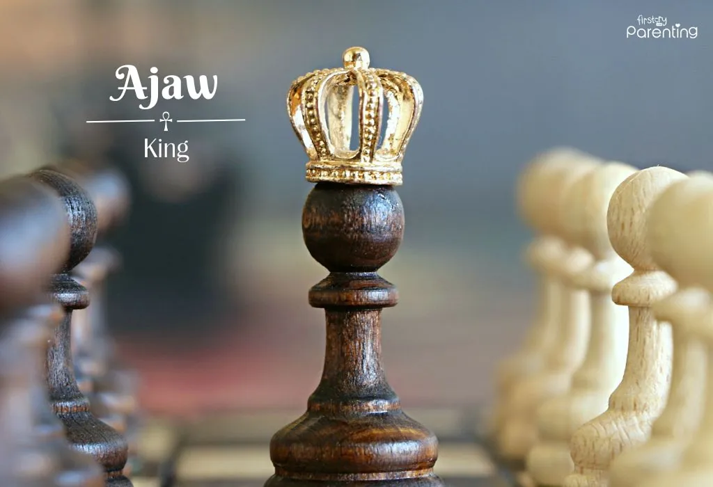 Ajaw - Mayan Names for Boys
