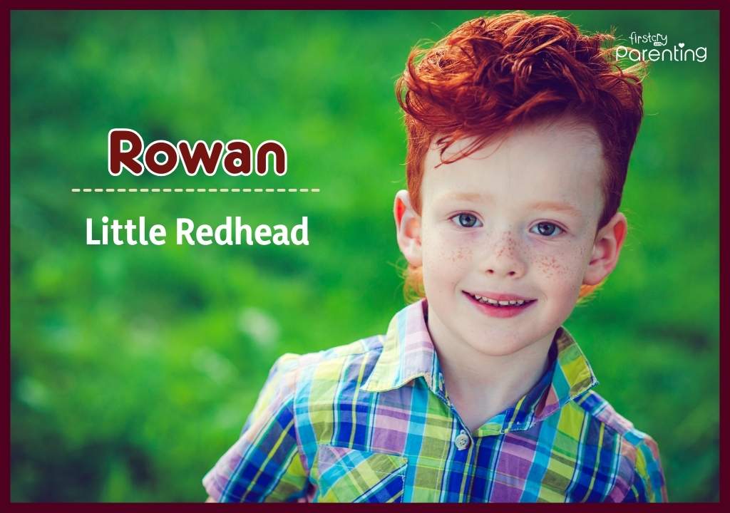 Rowan - Colour Names for Boys