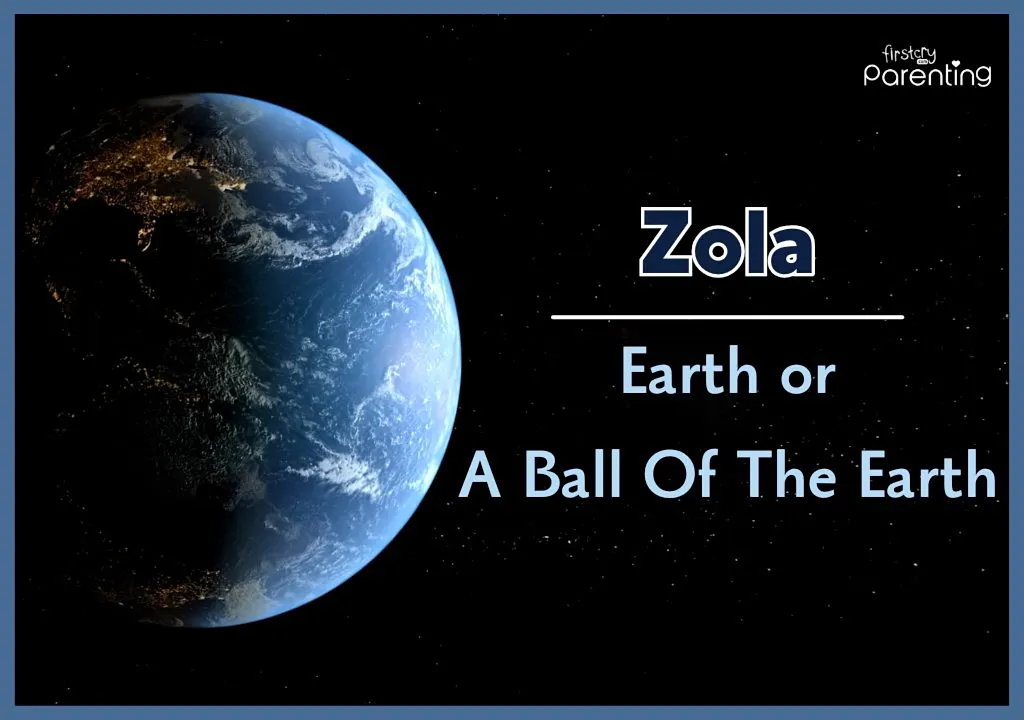 Zola - Boho Girl Names With Meanings