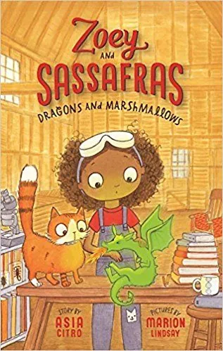 Zoey and Sassfrass Dragons and Marshmellows