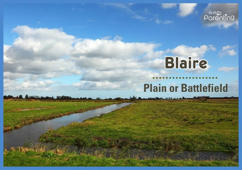 Blaire - Elegant Girl Names With Meanings