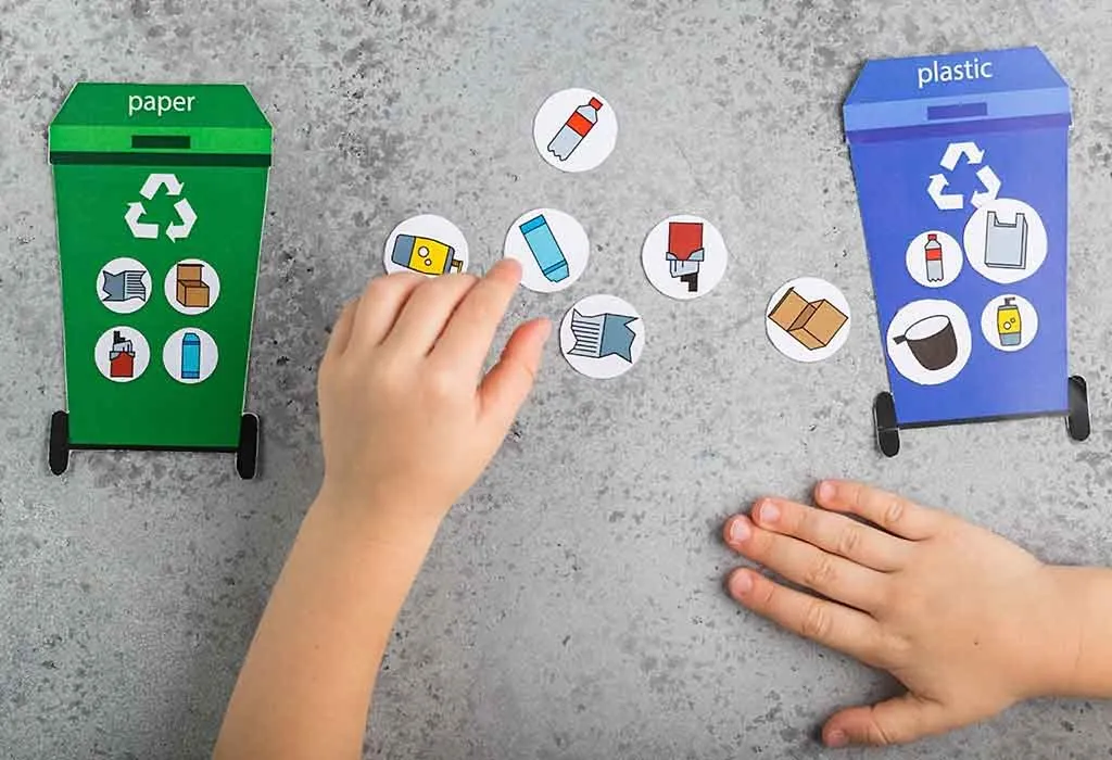 Reduce reuse recycle games for kids