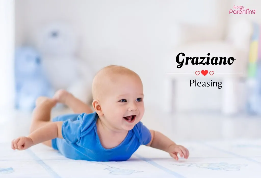 Graziano - Boy Names That Mean Love
