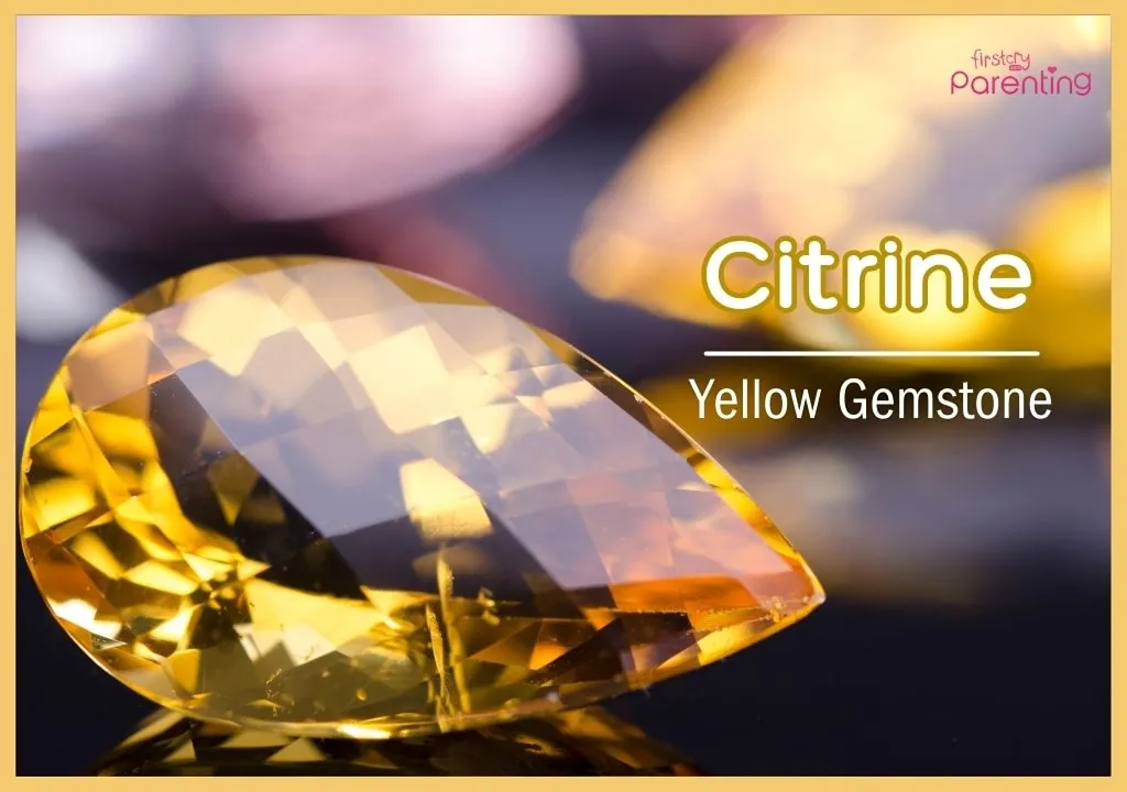 Citrine-Gemstone Names For Boys
