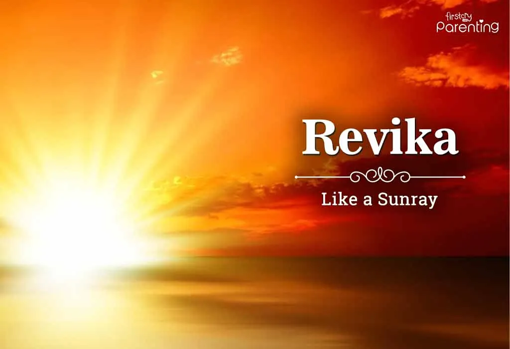 Revika- Princess Names for Girls With Meanings