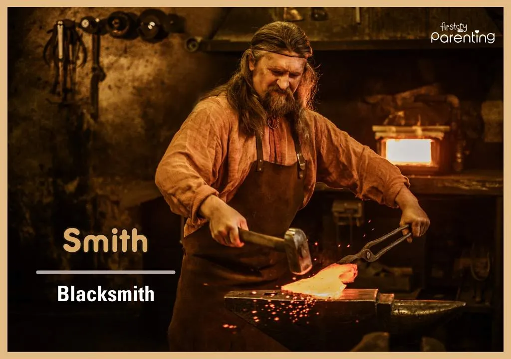 Smith - Last Names As First Names for Boys