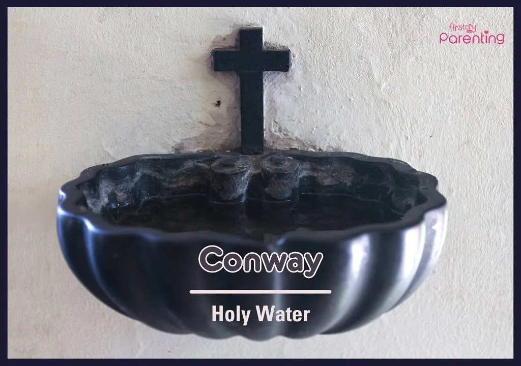 Conway - Names That Mean Water For Boys and Girls