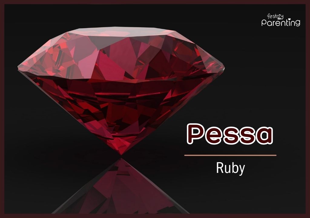Pessa-Gemstone Names For Girls