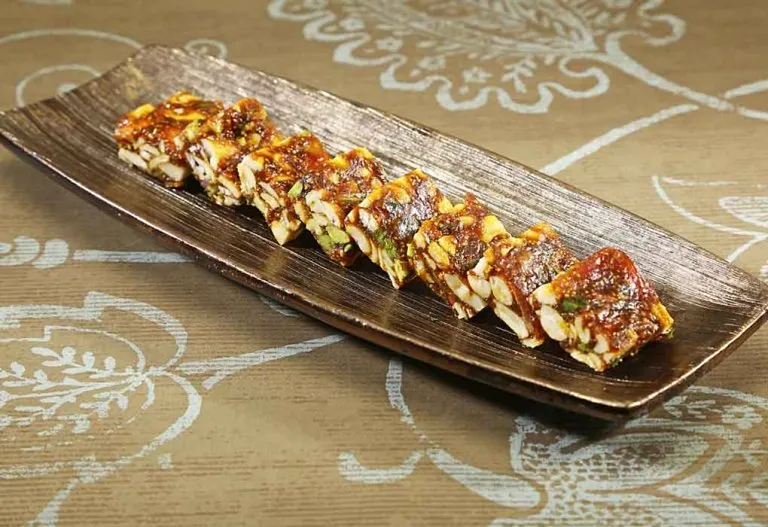 Paneer Anjeer Walnut Barfi Recipe