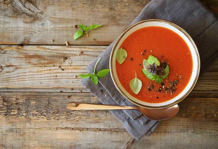 Ragi Tomato Soup Recipe
