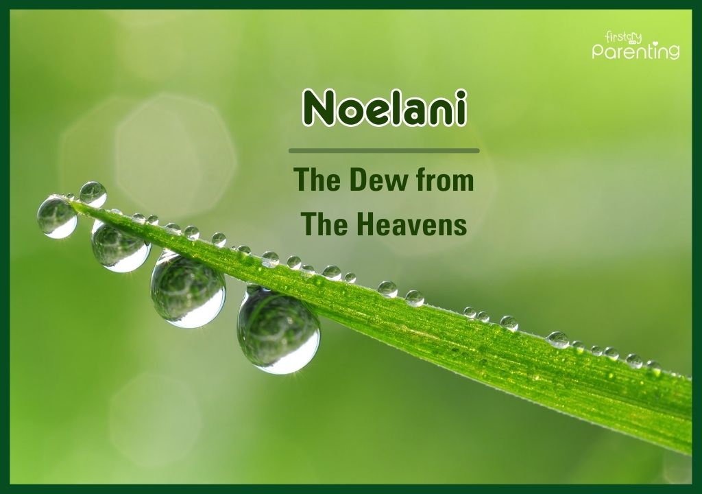 Noelani - Hawaiian Names For Boys & Their Meanings