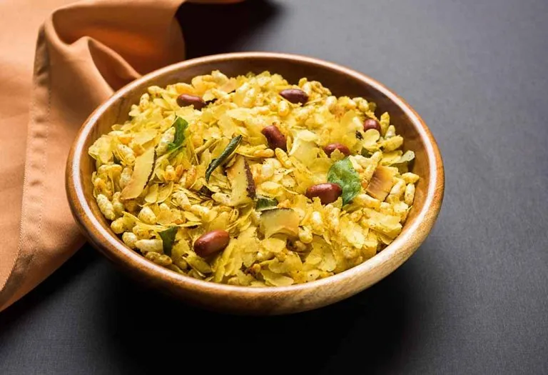 Roasted Poha Chivda Recipe