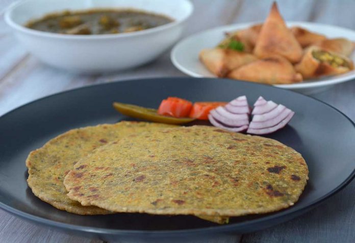 Stuffed Paneer Palak Paratha Recipe Stuffed Paneer Palak Paratha Recipe