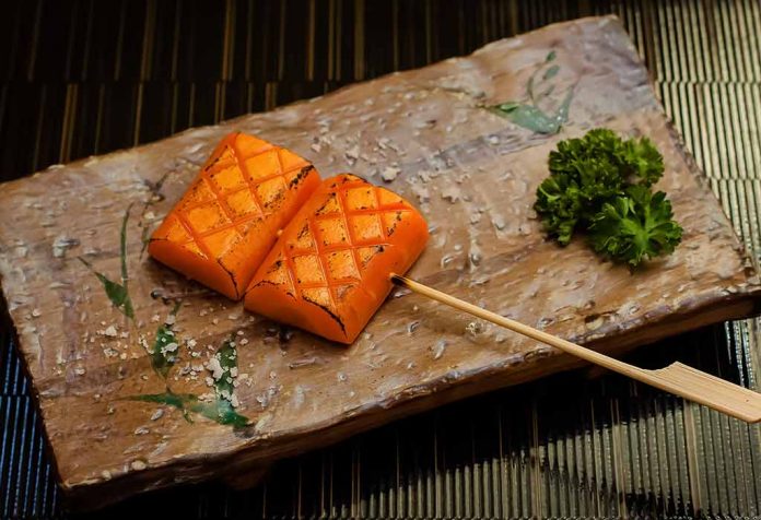 GRILLED CARROT COINS GRILLED CARROT COINS