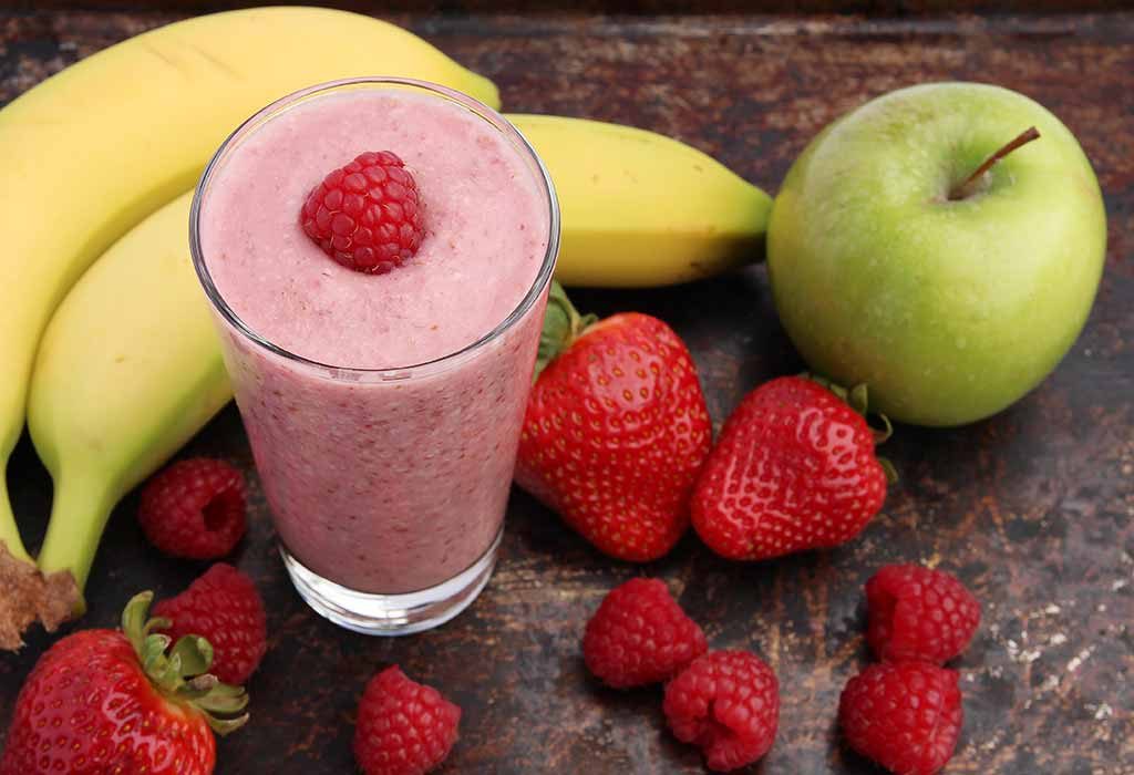 Mix Fruit Milkshake Recipe