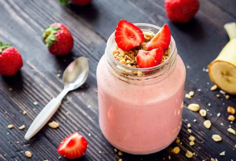 Oats Strawberry Smoothie Recipe