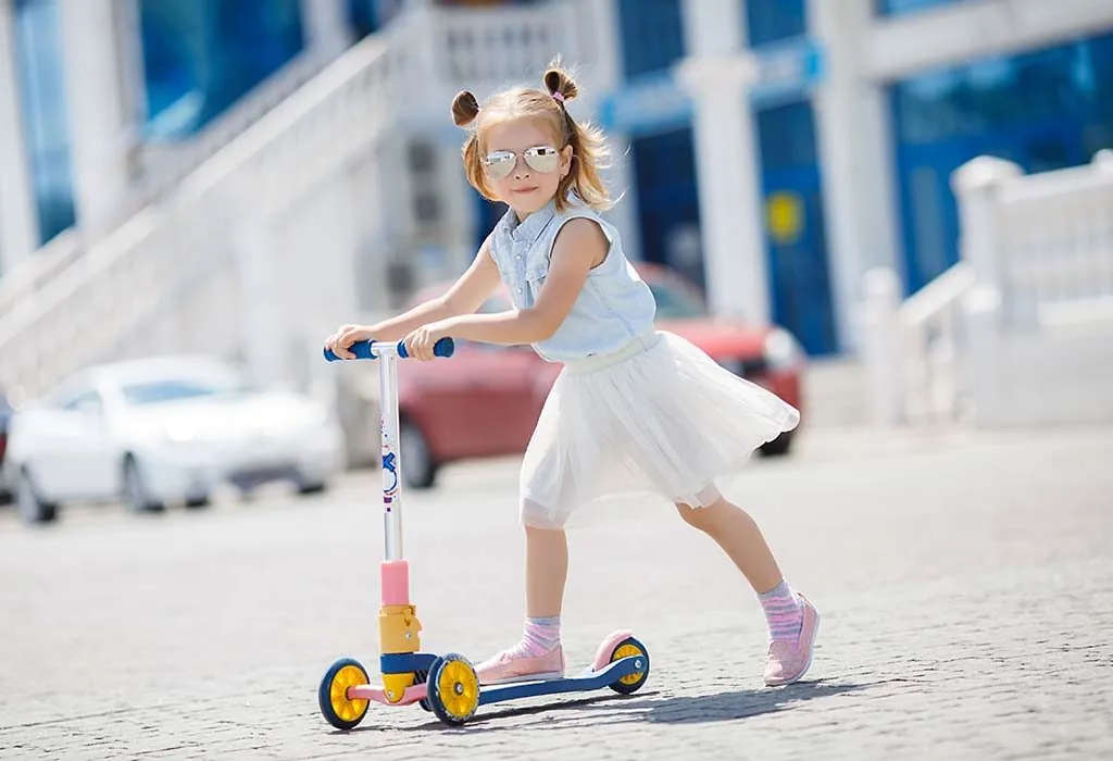 Kick Scooter For 6-Year-Old Girl