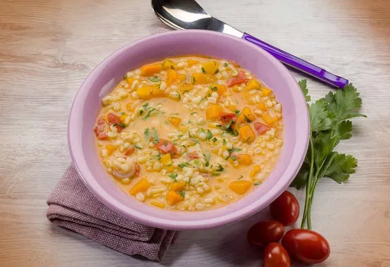 Pumpkin Barley Soup Recipe